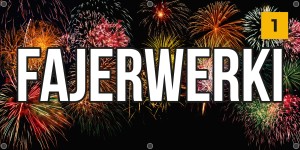 Baner reklamowy - Fajerwerski sprzedaż  - gotowe projekty (wersja 1) 