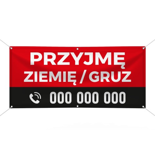 baner przyjme ziemie gruz czerwony.jpg