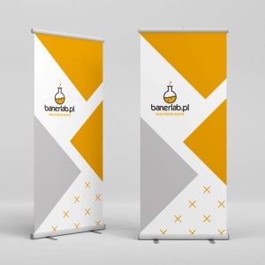 Roll-up z wydrukiem 100x200cm,  PET - 400 g 